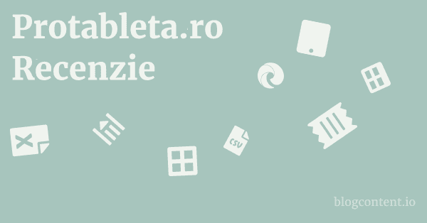 Protableta.ro Recenzie 1 by Partners