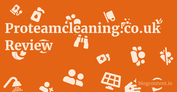 Proteamcleaning.co.uk Review 1 by Partners
