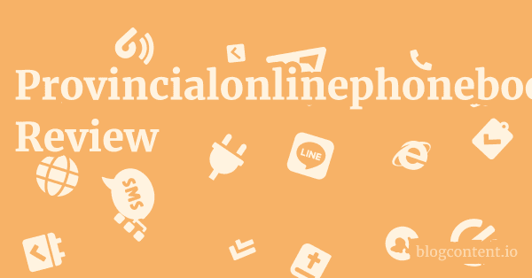 Provincialonlinephonebook.com Review 1 by Partners