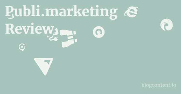 Publi.marketing Review 1 by Partners
