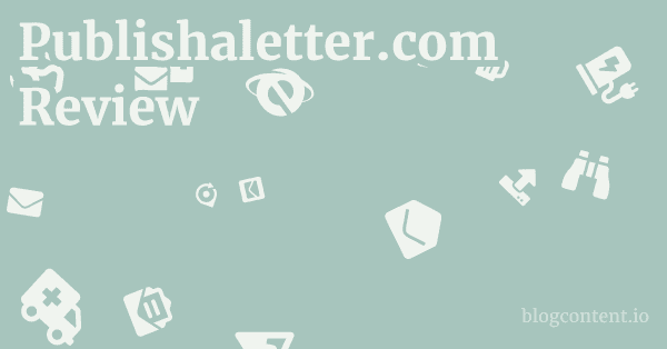 Publishaletter.com Review 1 by Partners