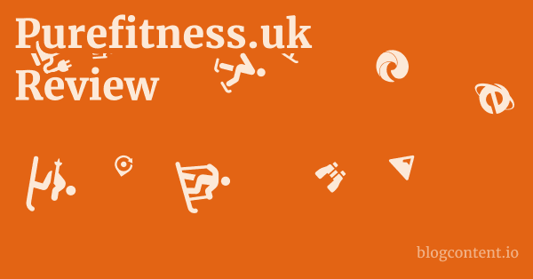 Purefitness.uk Review 1 by Partners