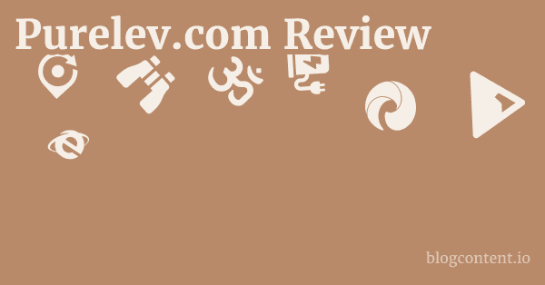 Purelev.com Review 1 by Partners