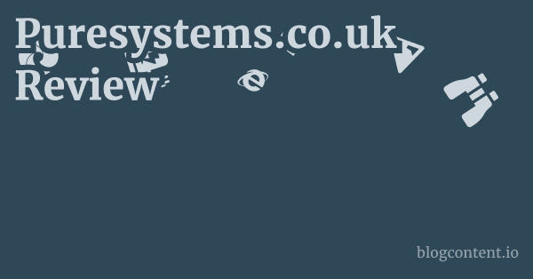 Puresystems.co.uk Review 1 by Partners