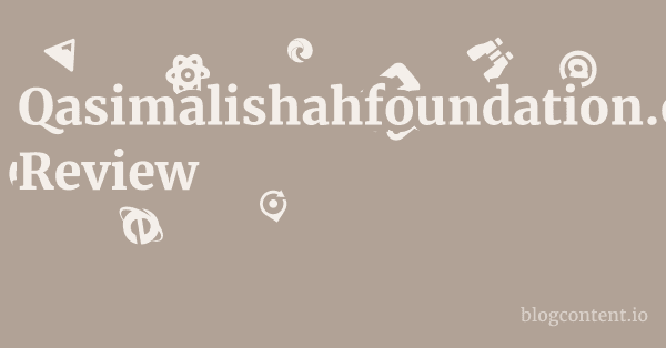 Qasimalishahfoundation.org Review 1 by Partners