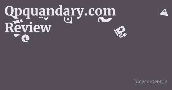 Qpquandary.com Review 1 by Partners