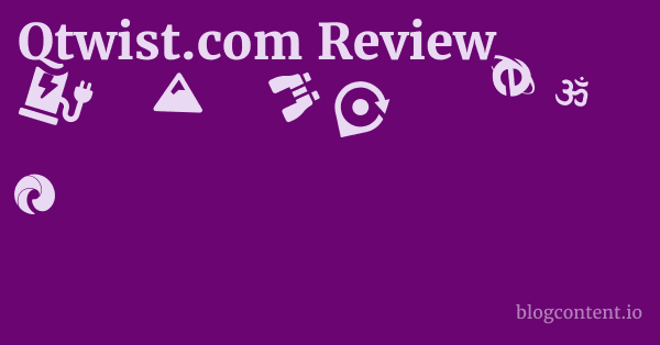 Qtwist.com Review 1 by Partners