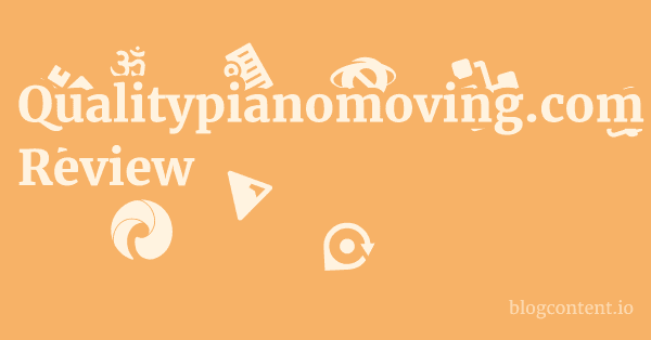 Qualitypianomoving.com Review 1 by Partners
