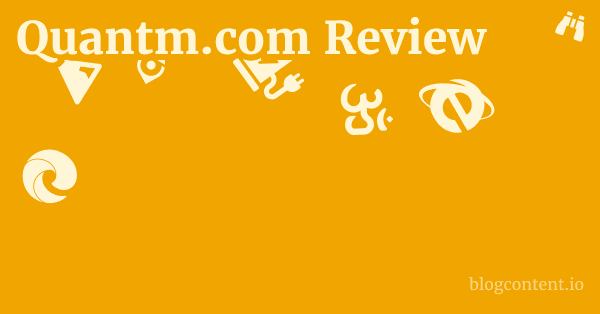Quantm.com Review 1 by Partners
