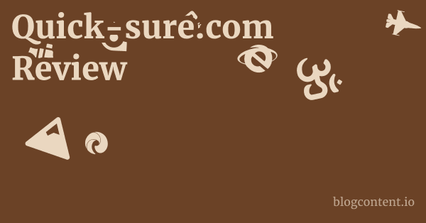Quick-sure.com Review 1 by Partners
