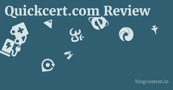 Quickcert.com Review 1 by Partners
