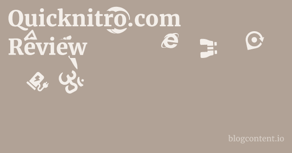 Quicknitro.com Review 1 by Partners
