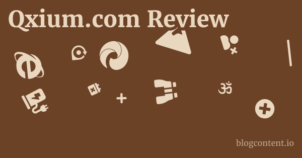Qxium.com Review 1 by Partners