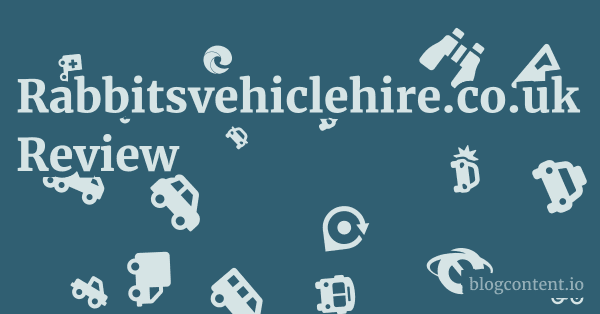 Rabbitsvehiclehire.co.uk Review 1 by Partners
