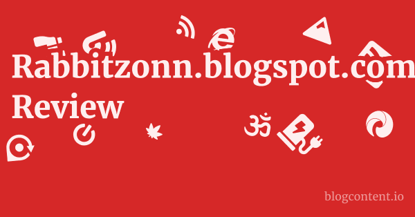 Rabbitzonn.blogspot.com Review 1 by Partners