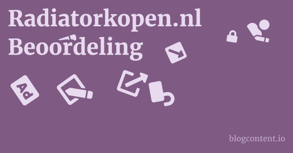 Radiatorkopen.nl Beoordeling 1 by Partners
