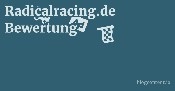 Radicalracing.de Bewertung 1 by Partners