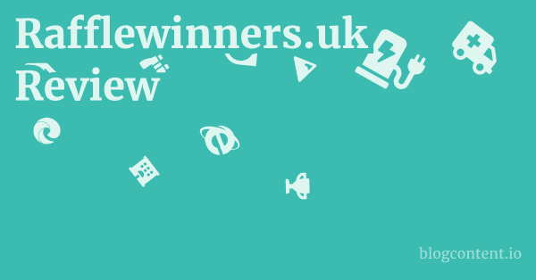 Rafflewinners.uk Review 1 by Partners