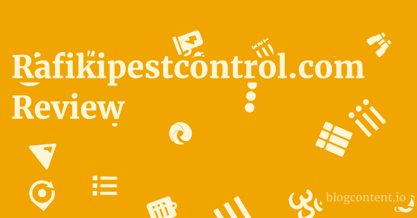 Rafikipestcontrol.com Review 1 by Partners
