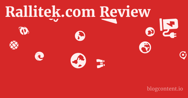 Rallitek.com Review 1 by Partners