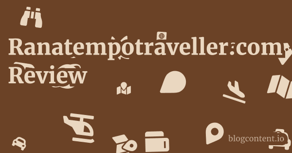Ranatempotraveller.com Review 1 by Partners