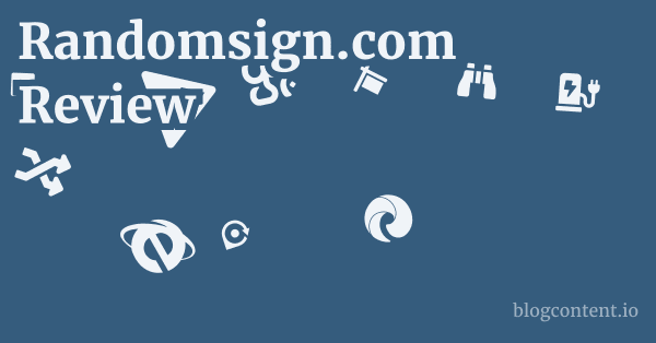 Randomsign.com Review 1 by Partners