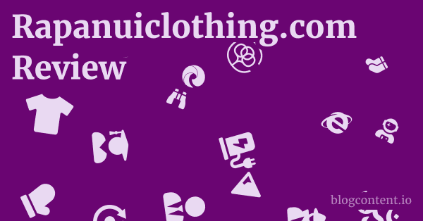 Rapanuiclothing.com Review 1 by Partners