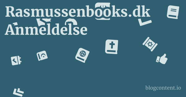Rasmussenbooks.dk Anmeldelse 1 by Partners