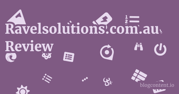 Ravelsolutions.com.au Review 1 by Partners