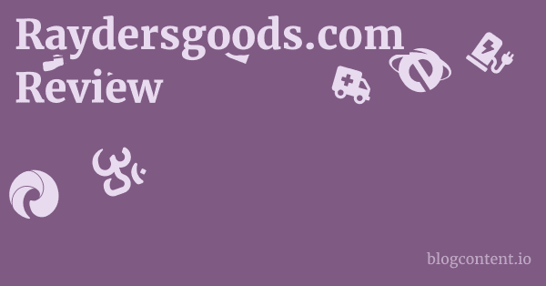 Raydersgoods.com Review 1 by Partners