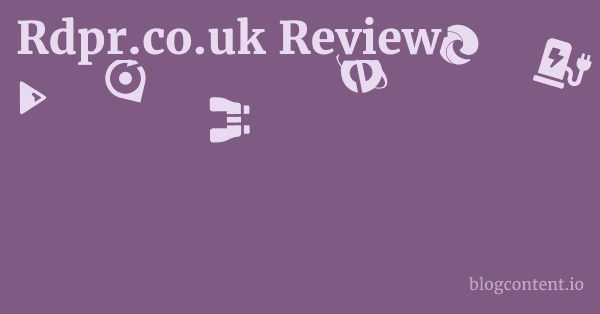 Rdpr.co.uk Review 1 by Partners