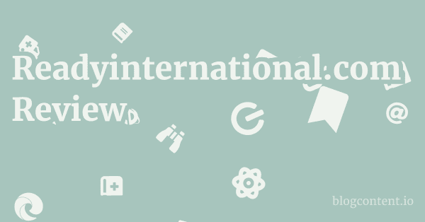 Readyinternational.com Review 1 by Partners