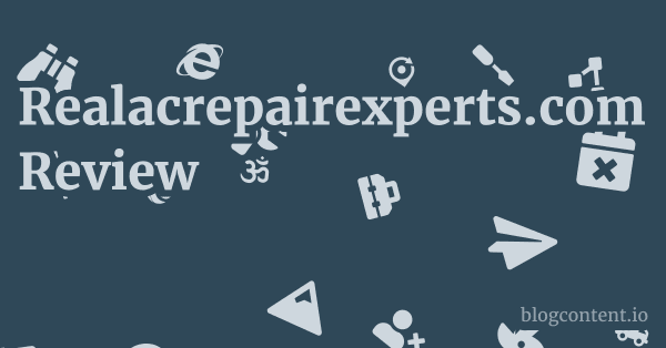 Realacrepairexperts.com Review 1 by Partners