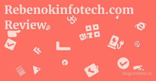 Rebenokinfotech.com Review 1 by Partners