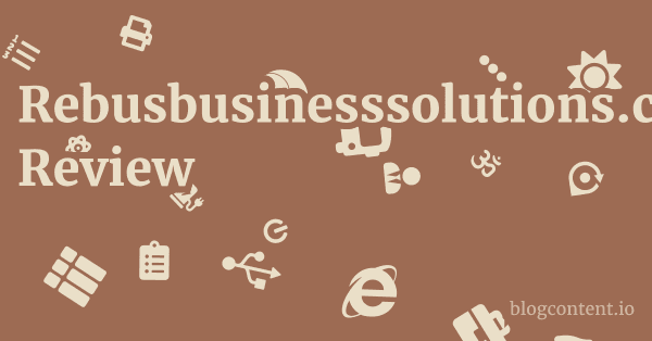 Rebusbusinesssolutions.com Review 1 by Partners