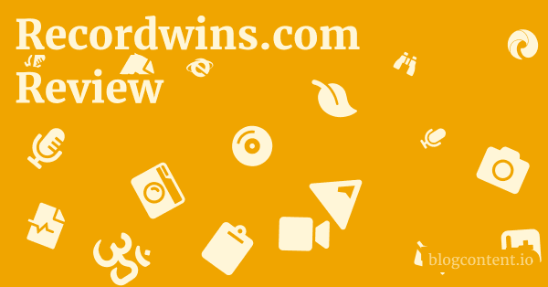 Recordwins.com Review 1 by Partners