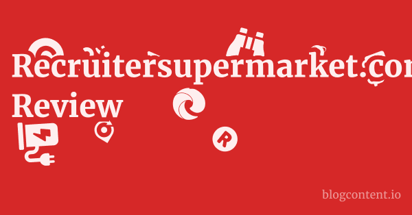 Recruitersupermarket.com Review 1 by Partners