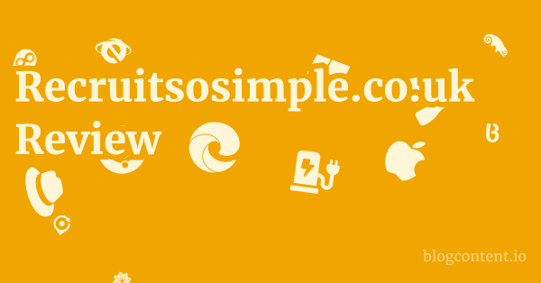 Recruitsosimple.co.uk Review 1 by Partners