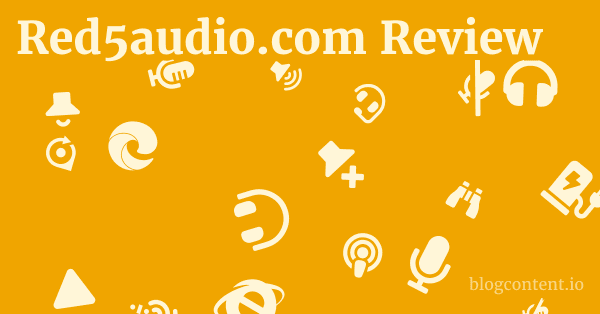 Red5audio.com Review 1 by Partners