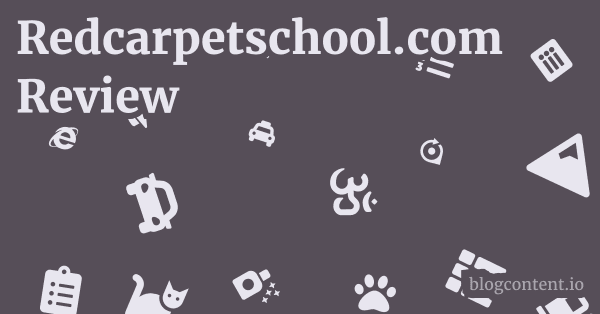 Redcarpetschool.com Review 1 by Partners