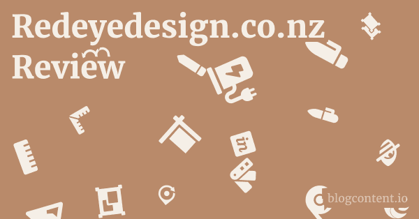 Redeyedesign.co.nz Review 1 by Partners