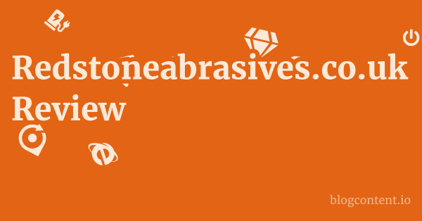 Redstoneabrasives.co.uk Review 1 by Partners