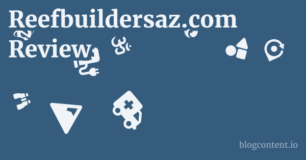 Reefbuildersaz.com Review 1 by Partners