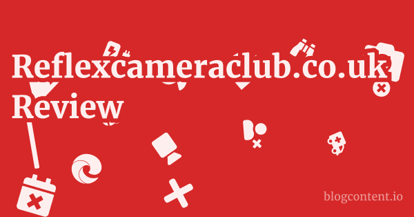 Reflexcameraclub.co.uk Review 1 by Partners