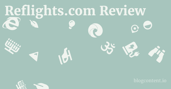 Reflights.com Review 1 by Partners