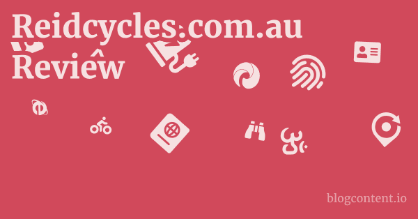 Reidcycles.com.au Review 1 by Partners