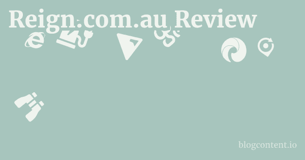 Reign.com.au Review 1 by Partners