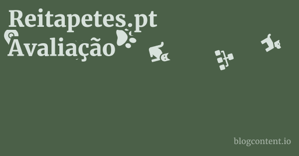 Reitapetes.pt Avaliação 1 by Partners