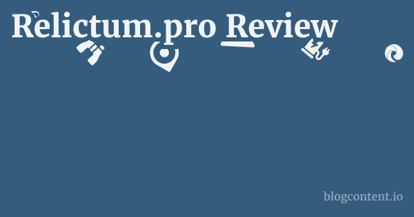 Relictum.pro Review 1 by Partners