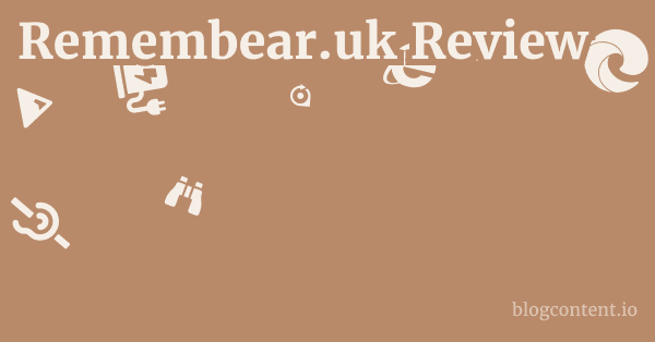 Remembear.uk Review 1 by Partners